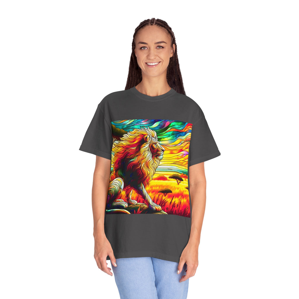 Lion Men's Garment-Dyed T-shirt