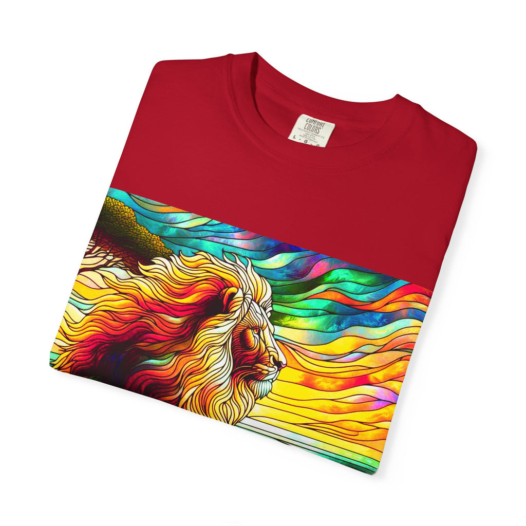 Lion Men's Garment-Dyed T-shirt