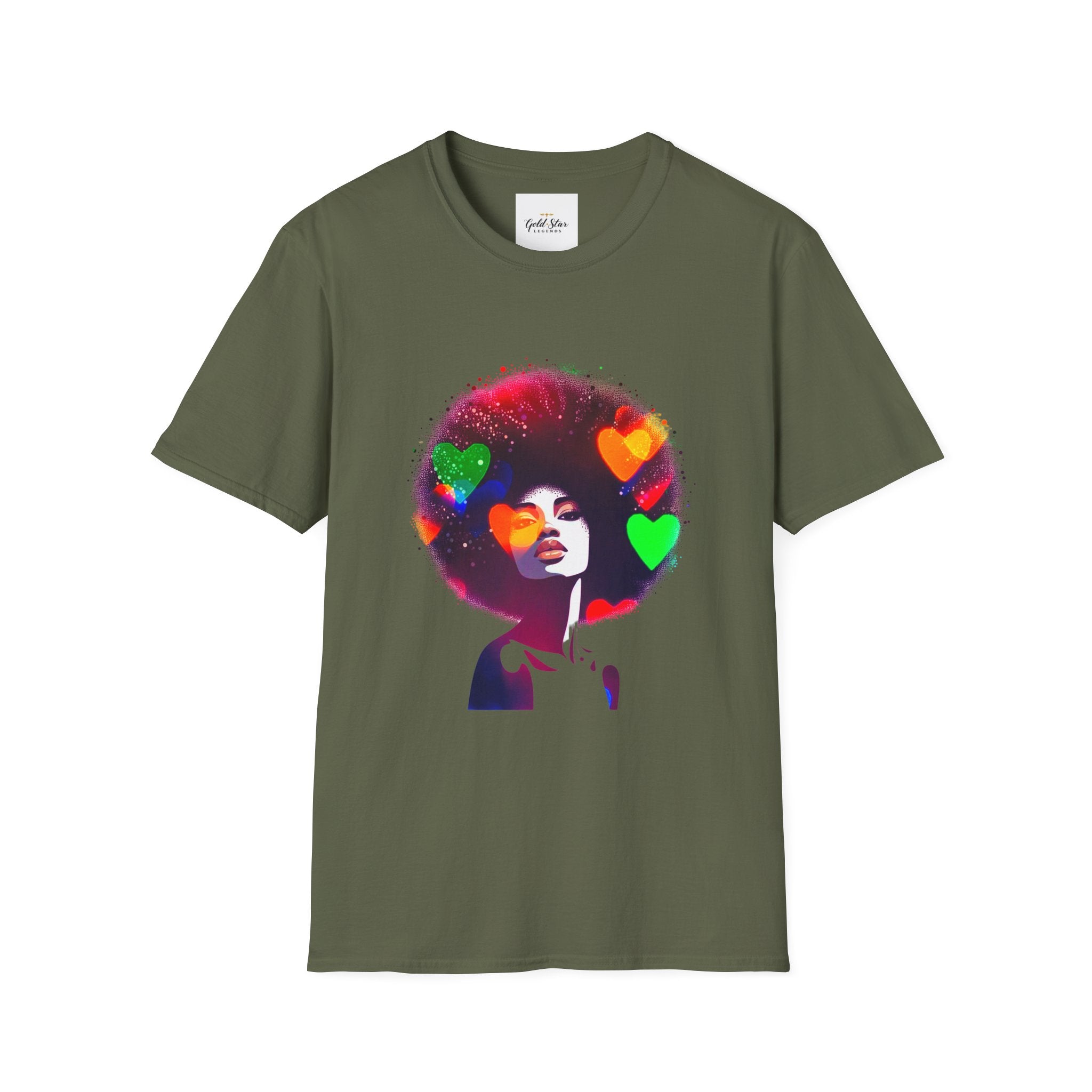 Afrocentric Women's Soft style T-Shirt