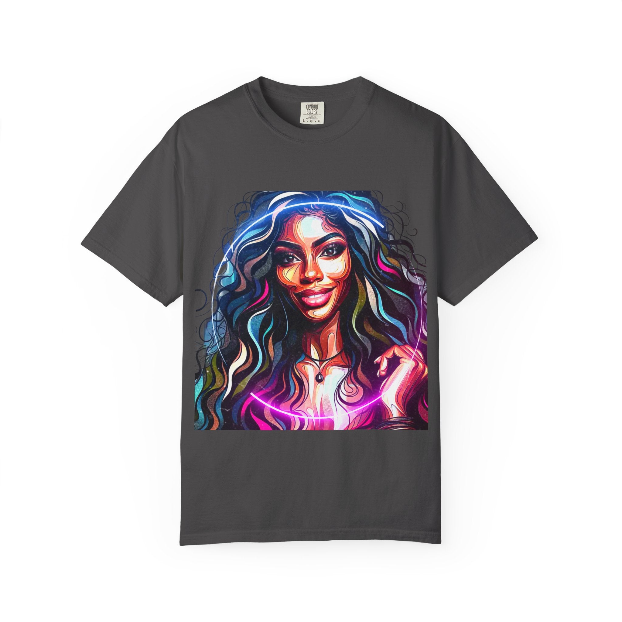 Beautiful Woman Men's Garment-Dyed T-shirt