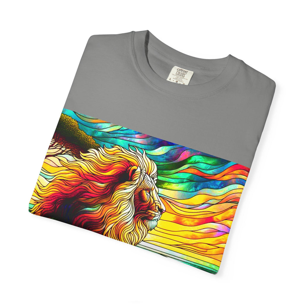 Lion Men's Garment-Dyed T-shirt