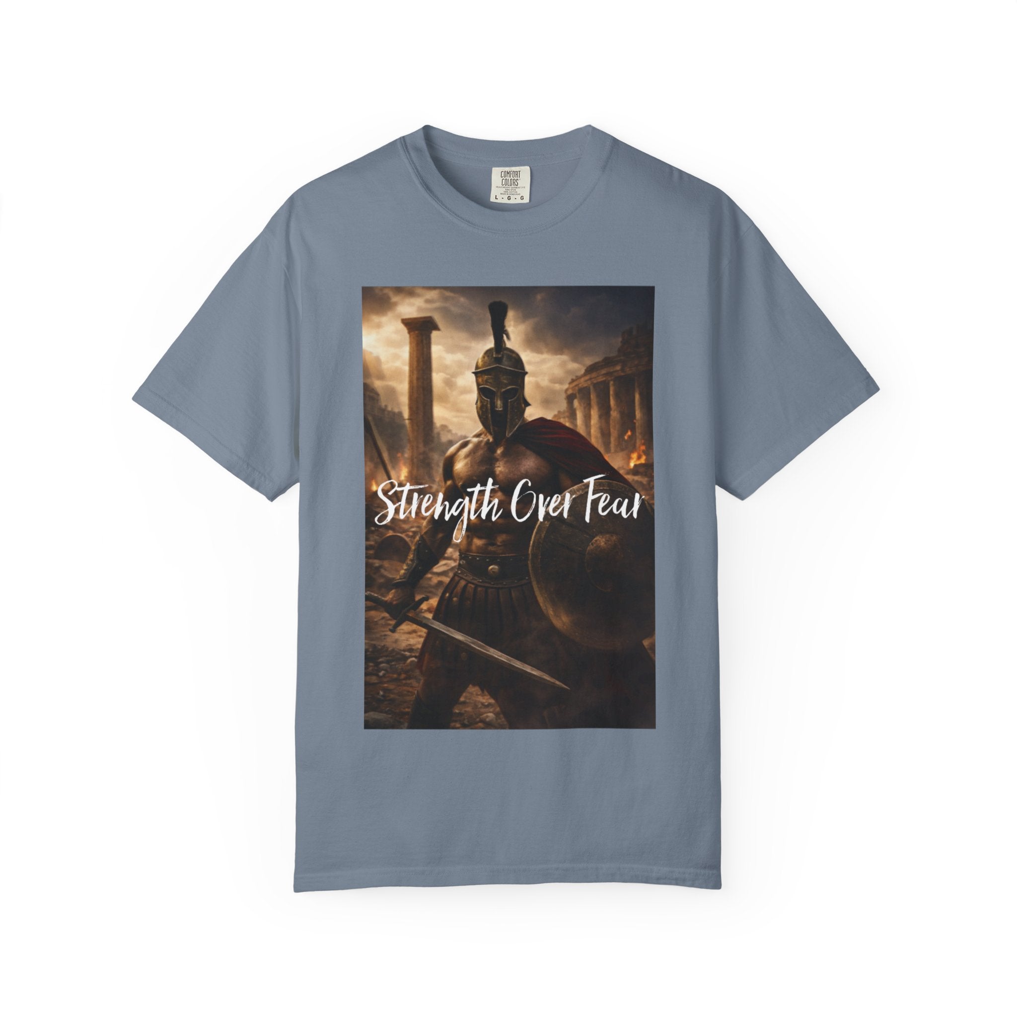 Spartan soldier women’s Garment-Dyed T-shirt