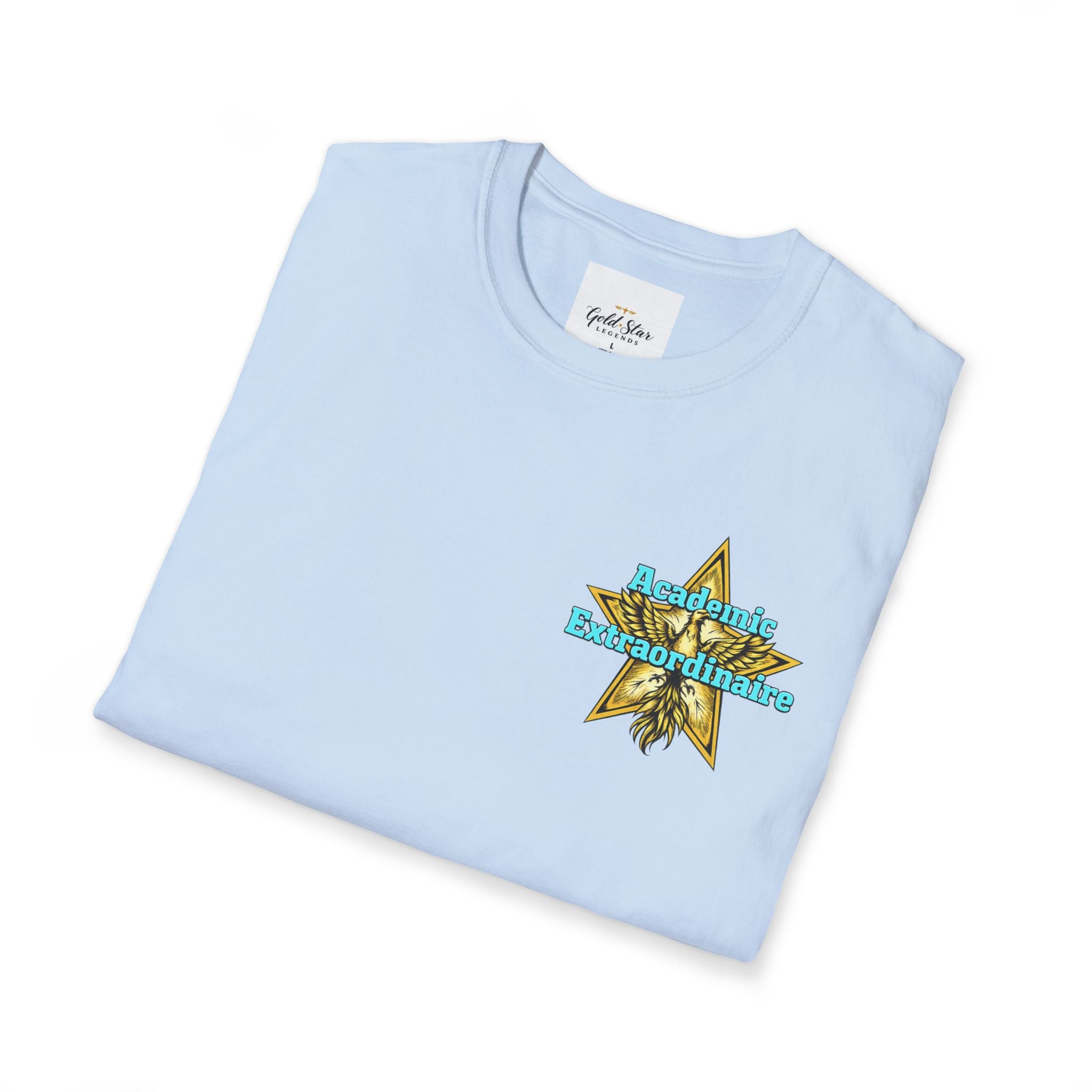 Women’s left breast GSL(Academic Extraordinaire) Soft style T-Shirt