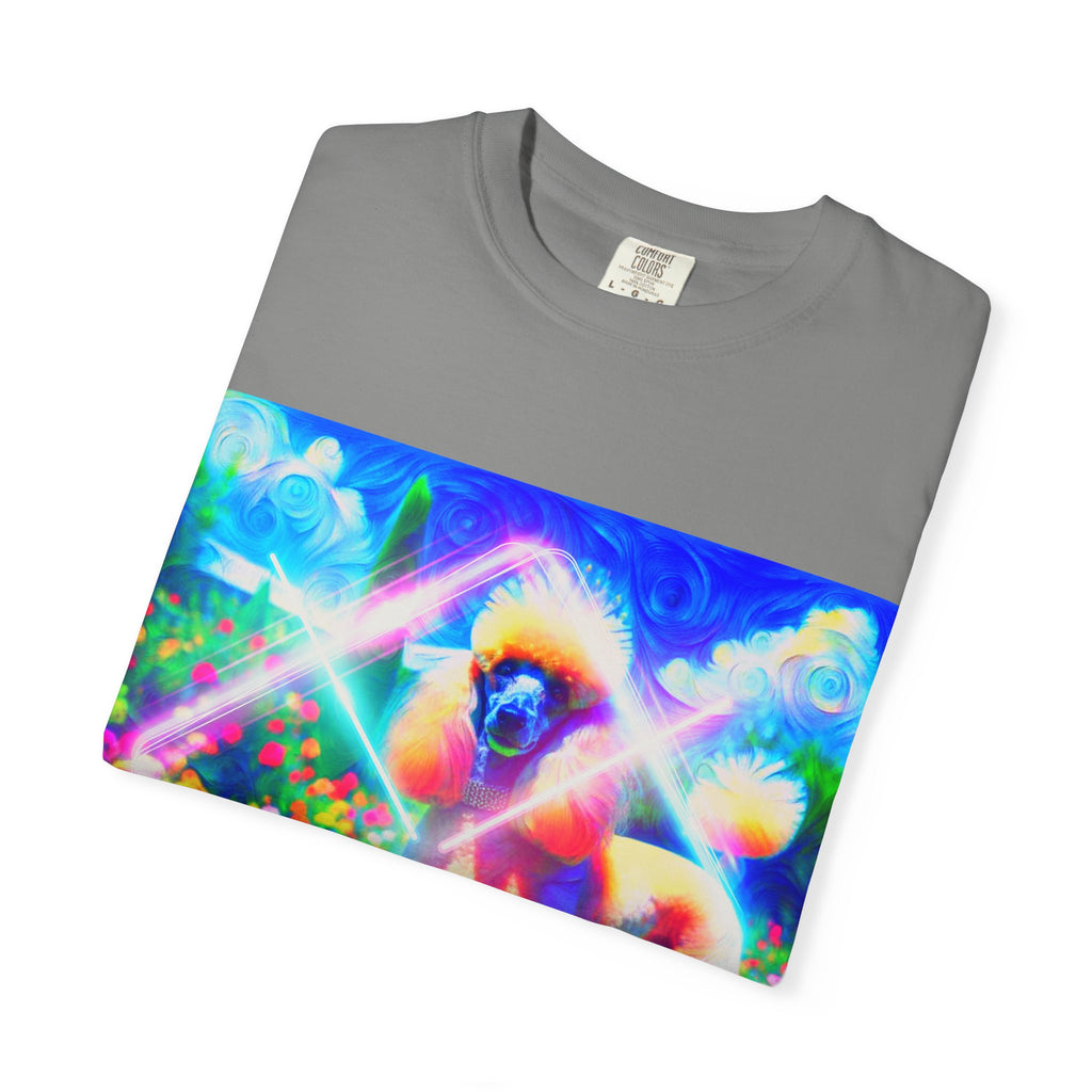 Neon Poodle Men's Garment-Dyed T-shirt Neon poopoooi