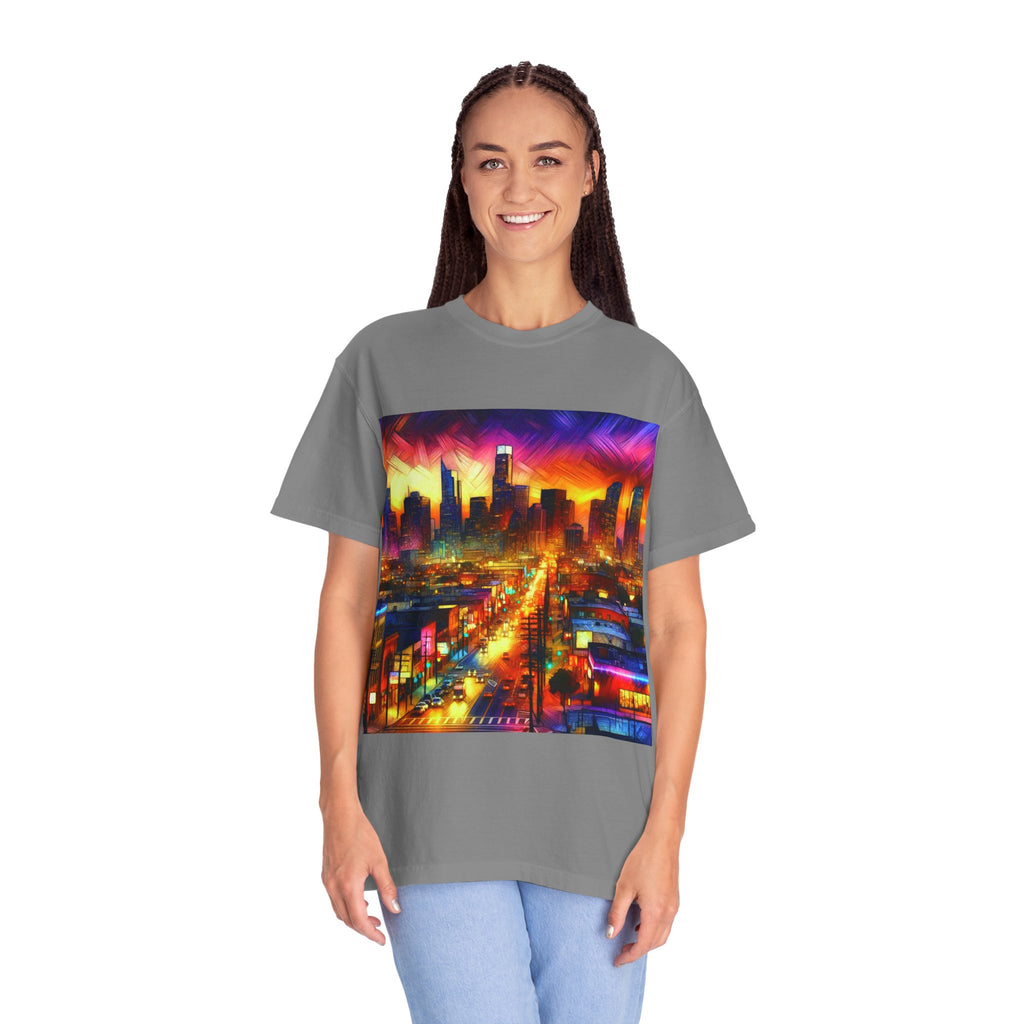 Artsy City Men's Garment-Dyed T-shirt