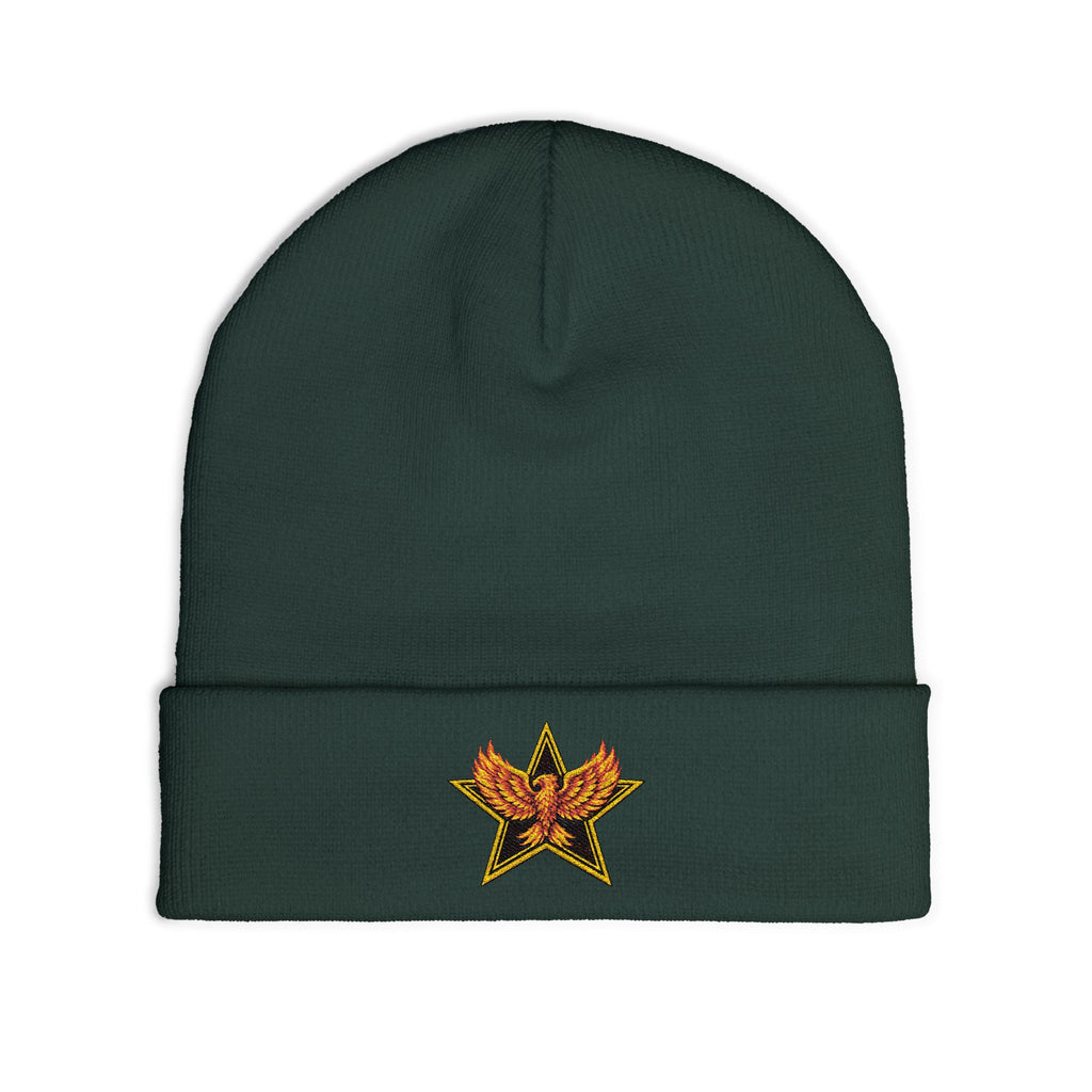 Gold Star Legends Knit Beanie (Embroidery)