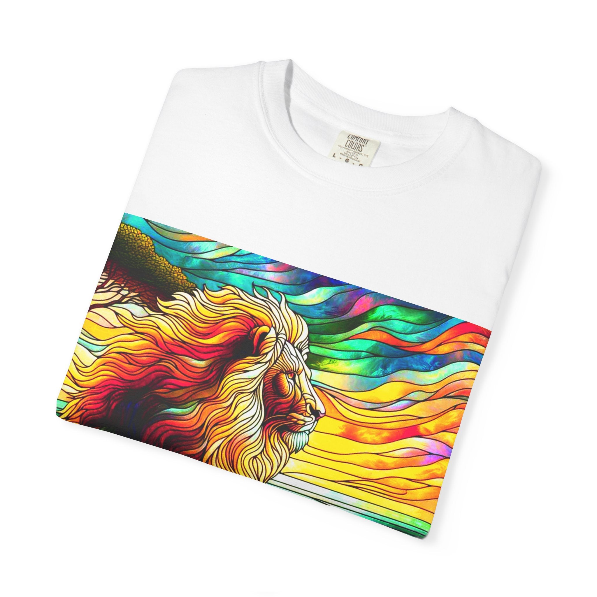 Lion Men's Garment-Dyed T-shirt