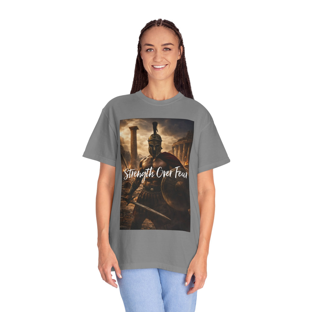 Spartan soldier women’s Garment-Dyed T-shirt