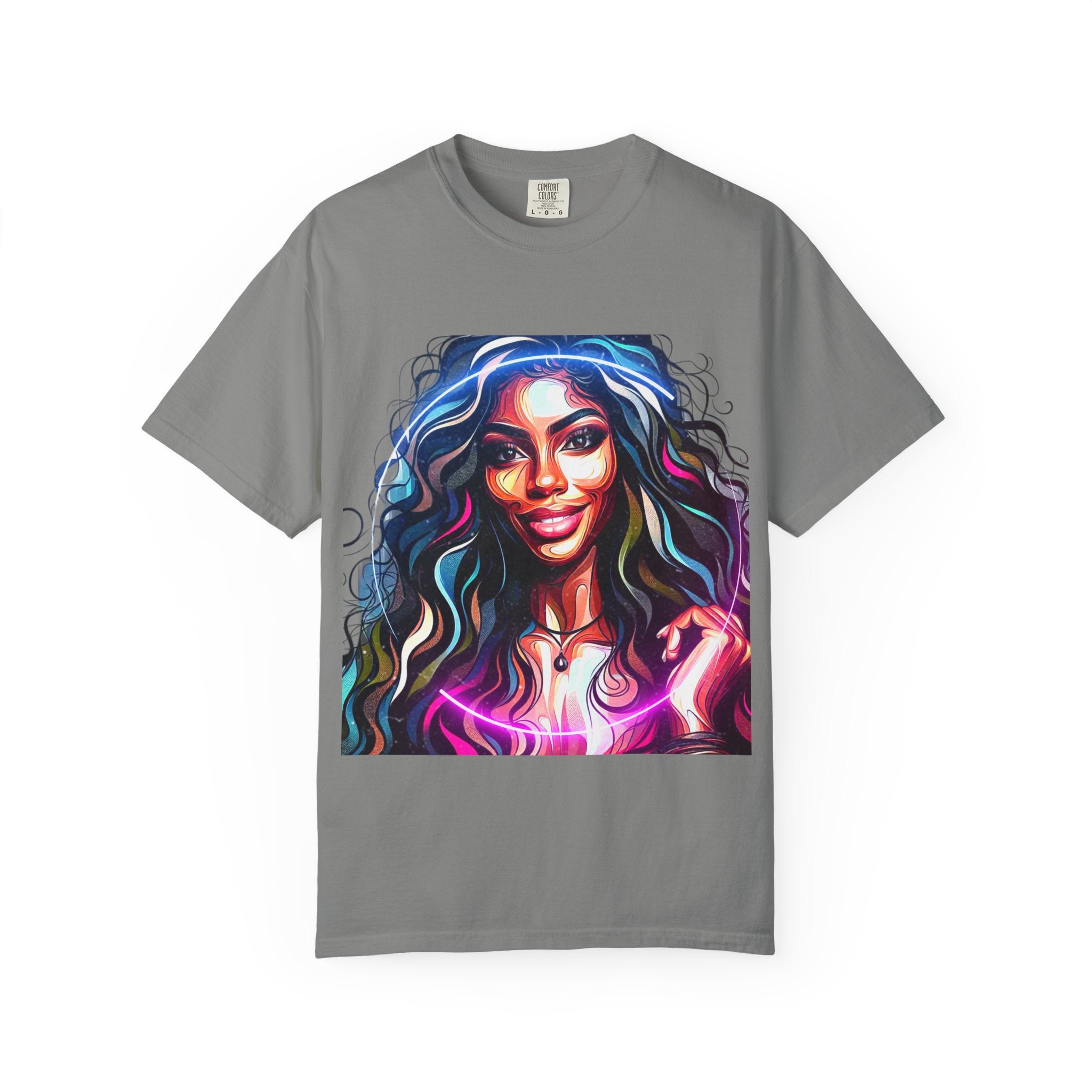 Beautiful Woman Men's Garment-Dyed T-shirt